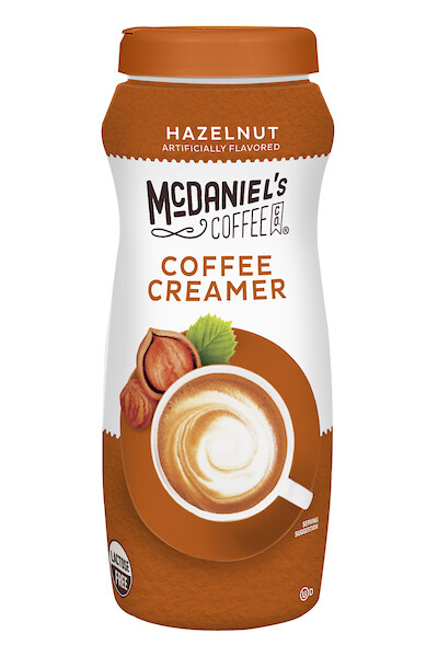 MC DANIELS HAZELNUT COFFEE CREAMER 12X15OZ