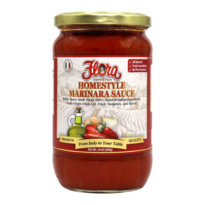 FLORA MARINARA - HOMESYTLE SAUCE 6X24OZ