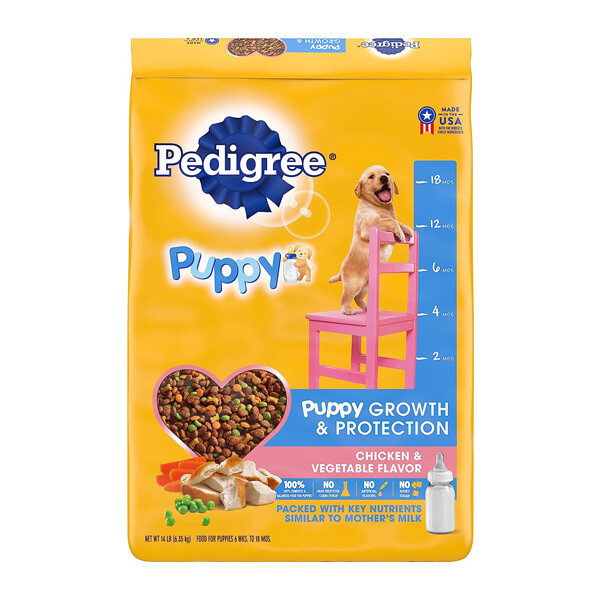 PEDIGREE PUPPY CHICKEN &amp; VEGETABLE FLAVOR 12#