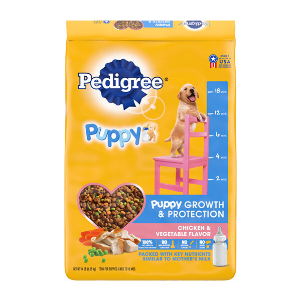 PEDIGREE PUPPY CHICKEN &amp; VEGETABLE FLAVOR 14#
