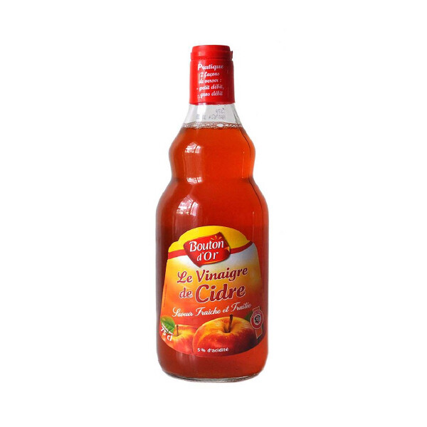 BOUTON D&#39;OR VINAIGRE DE CIDRE 5% 6X75CL