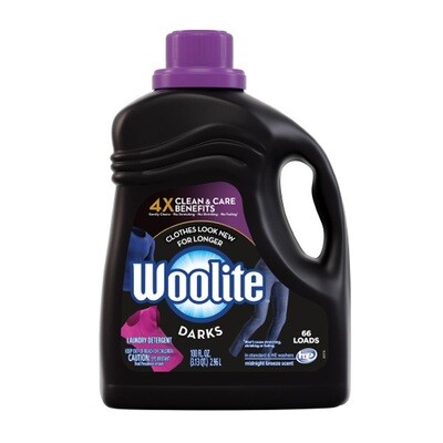 WOOLITE LIQUID DARKS LAUNDRY DETERGENT 6X50OZ