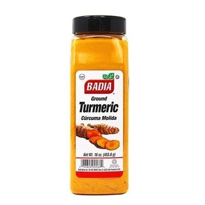 BADIA TURMERIC GROUND 6X16OZ
