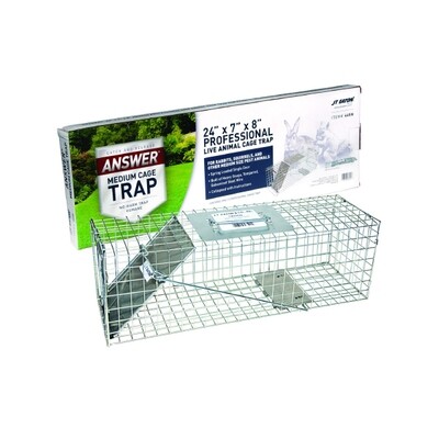JT EATON LIVE ANIMAL TRAP 24&#39;X7&#39;X8&#39; 1CT