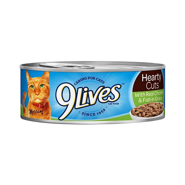 9LIVES CHUNKY CHICKEN &amp; GRAVY 24X5OZ