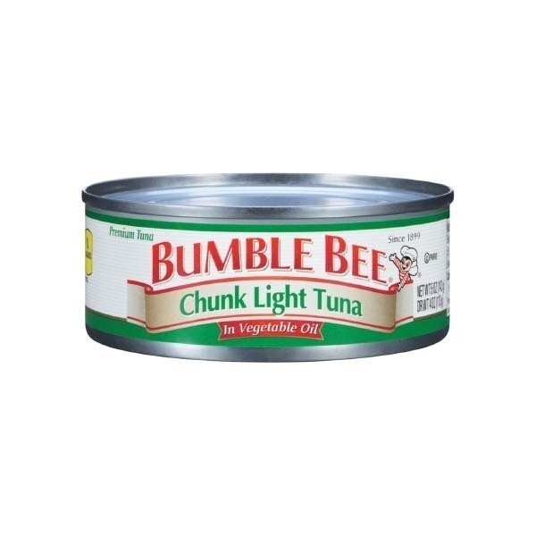 BUMBLE BEE LIGHT CHUNK TUNA IN OIL 48X5OZ