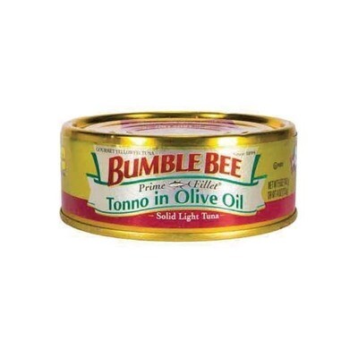 BUMBLE BEE SOLID LIGHT TUNA IN OLIVE OIL 24X5OZ