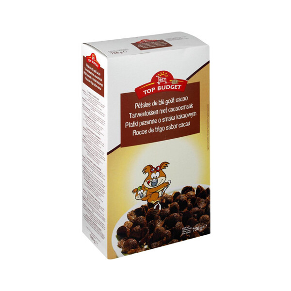 TOP BUDGET PETALES DE BLE CHOCO 8X750G