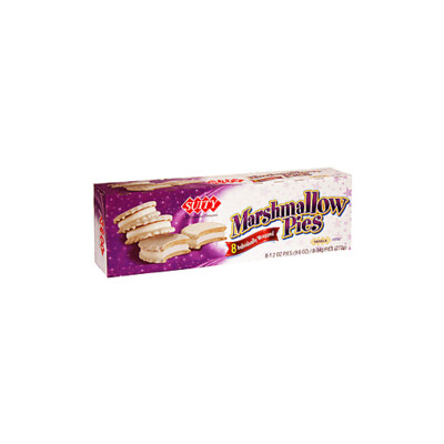SUITY VAN MARSHMALLOW PIES 12X6CT