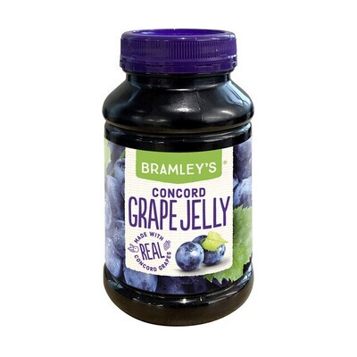 BRAMLEY&#39;S GRAPE JELLY 12X30OZ