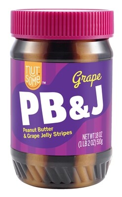 NUTSOME GRAPE PB&amp;J 12X18OZ