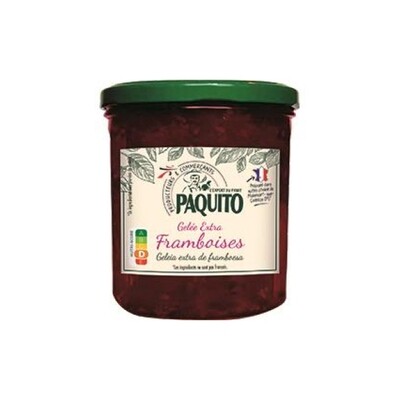 PAQUITO GELEE EXTRA FRAMBOISE 6X370G