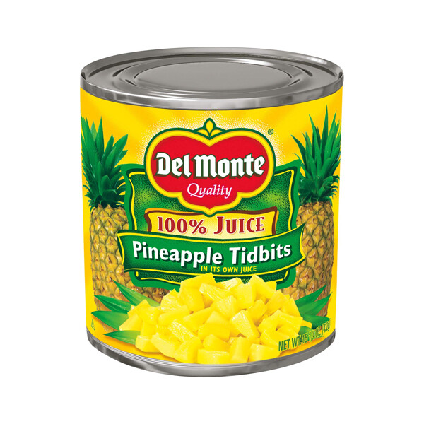 D-M PINEAPPLE SLICES IN 100% JUICE 12X15.25OZ