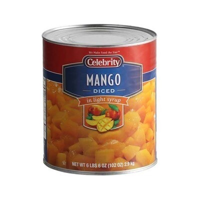 CELEBRITY DICED MANGO IN LS 6X102OZ