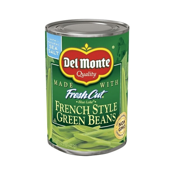 D-M FRESH CUT FRENCH STYLE GREEN BEANS 24X14.5OZ