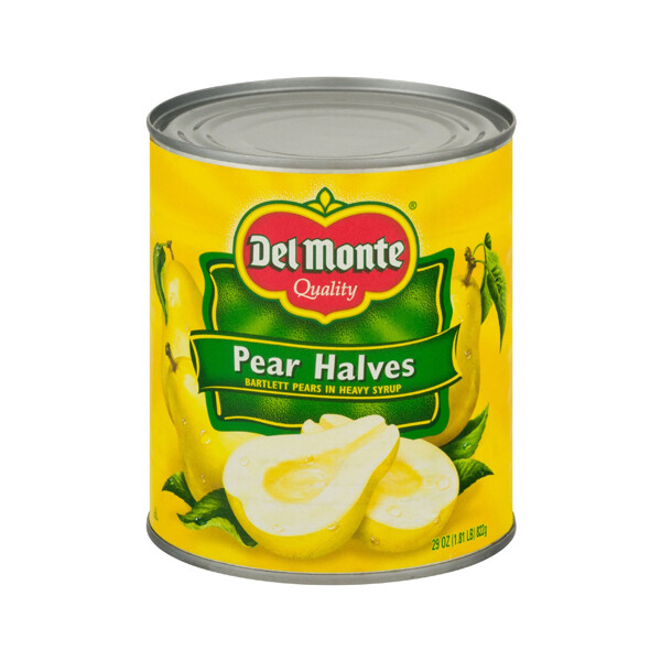 D-M PEAR HALVES IN HEAVY SYRUP 6X29OZ