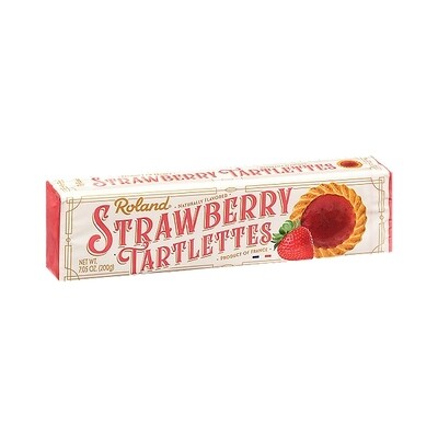 ROLAND TARTLETTES COOKIES STRAWBERRY 20X7.05OZ