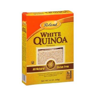 ROLAND ORGANIC WHITE QUINOA 12X12OZ