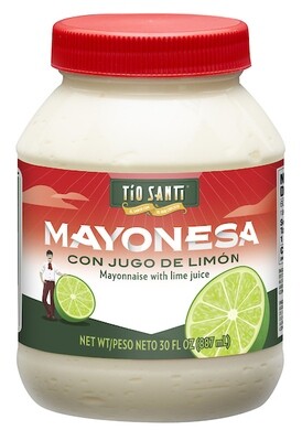 TIO SANTI MAYONESA WITH LIME 12X30OZ