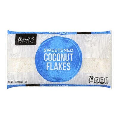 ESSENTIAL-DAY SWEETENED COCONUT FLAKES 12X14OZ