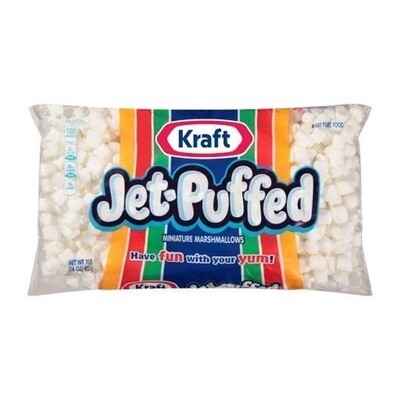 KRAFT JET-PUFFED MINI MARSHMALLOW 12X16OZ