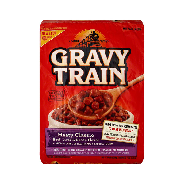 GRAVY TRAIN BEEF LIVER &amp; BACON 14#
