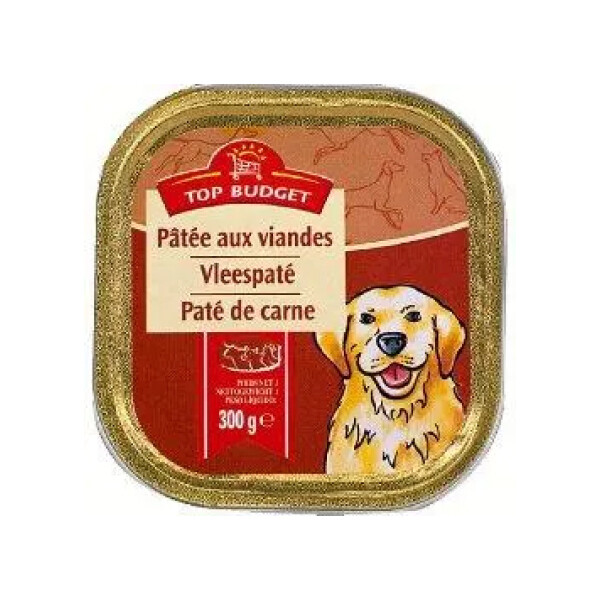 TOP BUDGET PATEE AUX VIANDES POUR CHIEN 18X300G