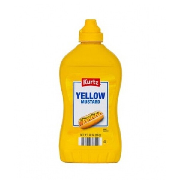 KURTZ YELLOW MUSTARD 12X20OZ