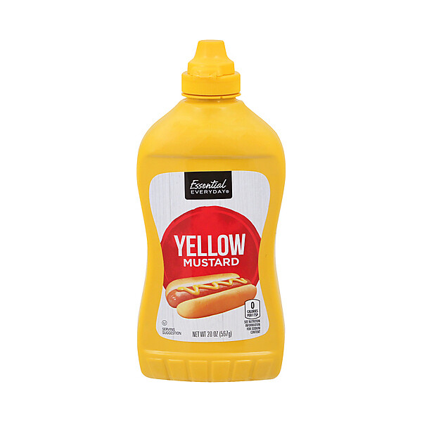 D-ESSENTIAL-DAY YELLOW MUSTARD 12X24OZ