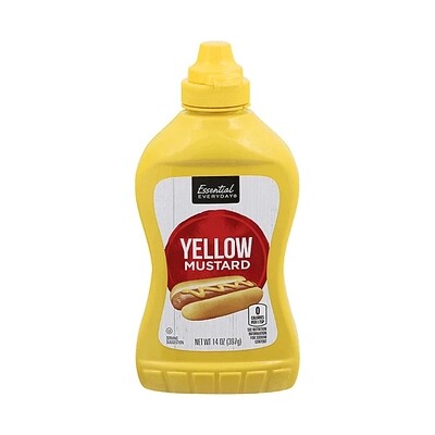 ESSENTIAL-DAY YELLOW MUSTARD 12X14OZ