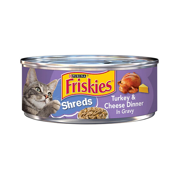 FRISKIES SHREDS TURKEY 24X5.5OZ