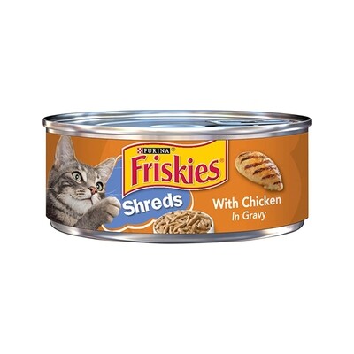 FRISKIES W/ CHICKEN IN GRAVY 24X5.5OZ