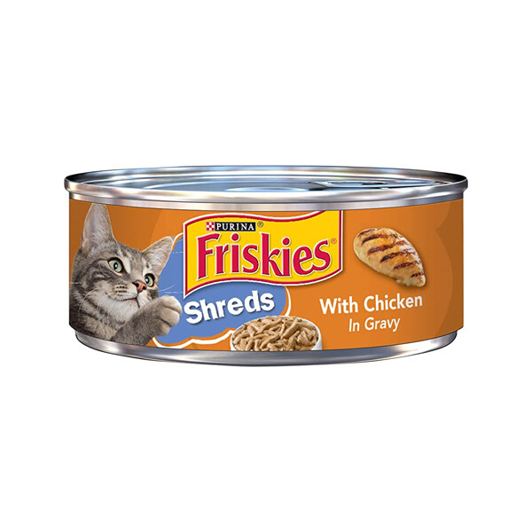 FRISKIES W/ CHICKEN IN GRAVY 24X5.5OZ