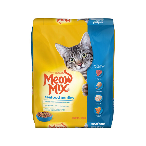 D-MEOW MIX SEAFOOD MEDLEY 14.2#