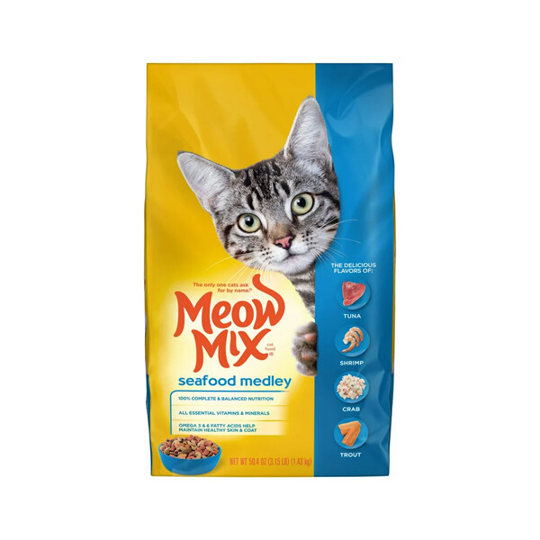 MEOW MIX SEAFOOD MEDLEY 4X3.15#