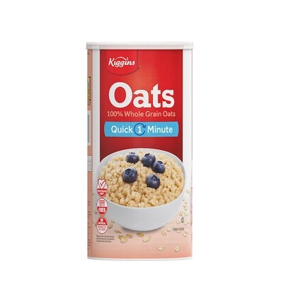 KIGGINS 1 MIN INSTANT OATS 6X42OZ