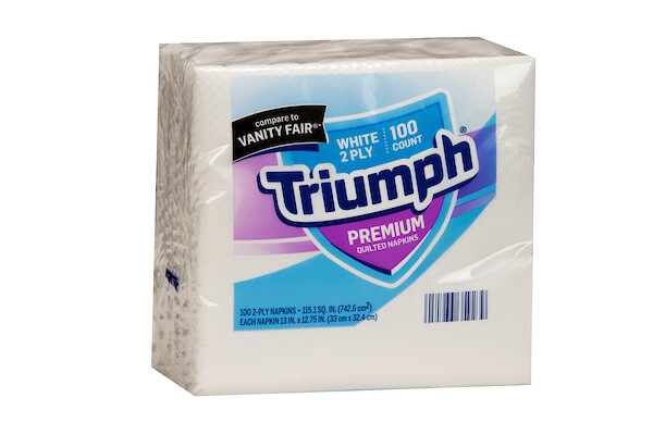 TRIUMPH PREMIUM NAPKINS 18X100CT