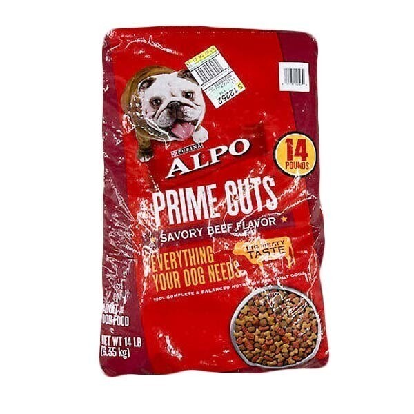 ALPO PRIME CUTS SAVORY BEEF 14#