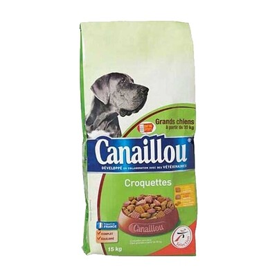 CANAILLOU CROQUETTES COMPLET POUR GRAND CHIEN 15KG