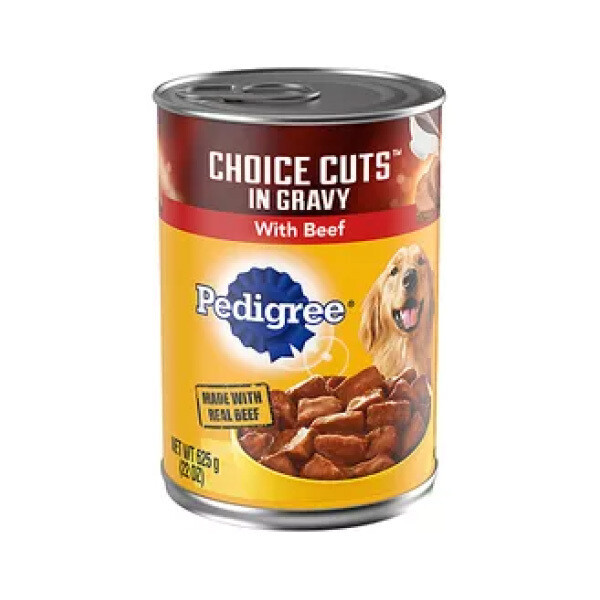 PEDIGREE CHOICE CUTS W/ BEEF 12X22OZ