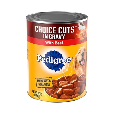 PEDIGREE CHOICE CUTS W/ BEEF 12X13.2OZ
