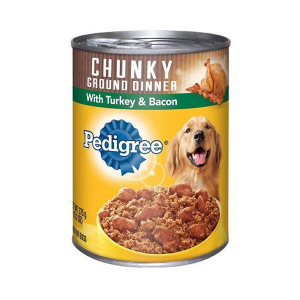 PEDIGREE T.G.D W/ CHUNKY TURKEY &amp; BACON 12X13.2OZ