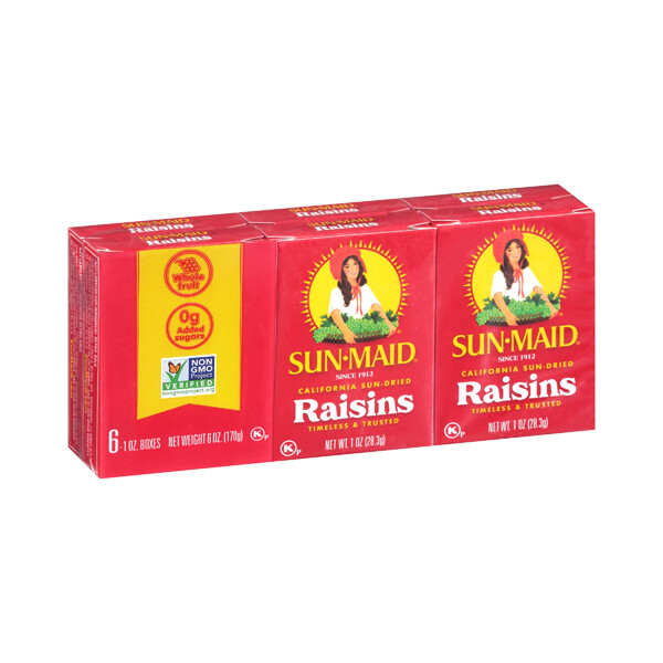 SUN-MAID RAISINS 24X6X1OZ