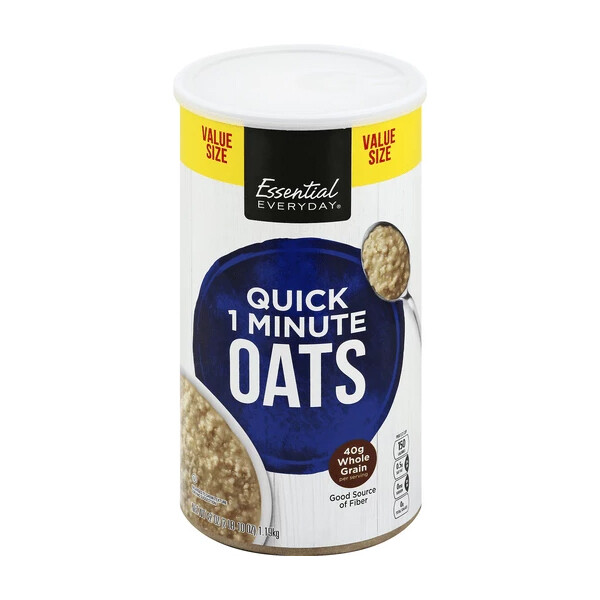 D-ESSENTIAL-DAY QUICK OATS 12X42OZ