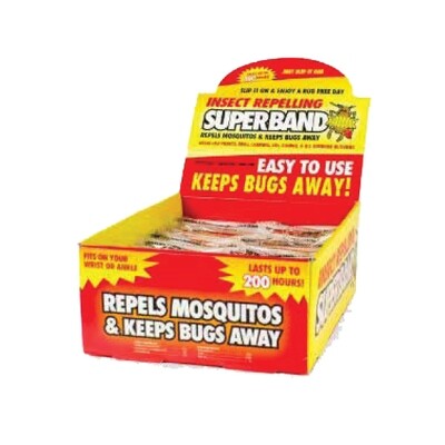 SUPERBAND INSECT REPELLING DISP. 200ct