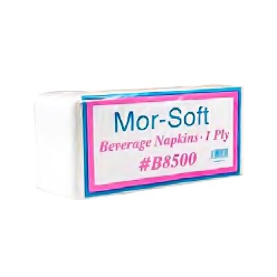 MORSOFT BEVERAGE NAPKINS 8X500CT
