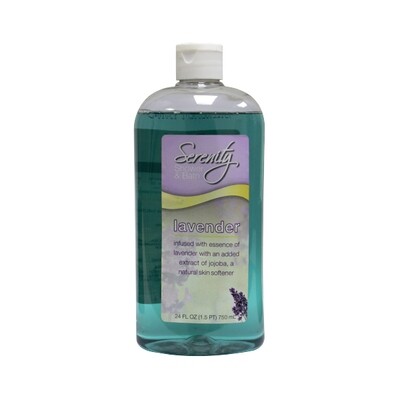 SERENITY BATH &amp; SHOWER SOAP LAVENDER 12X24OZ