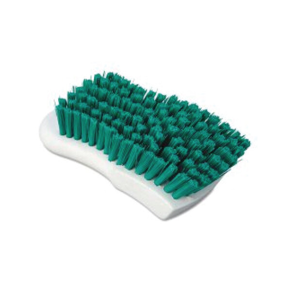 BOARDWALK SCRUB BRUSH 6IN GREEN BRISTLE 12X1CT