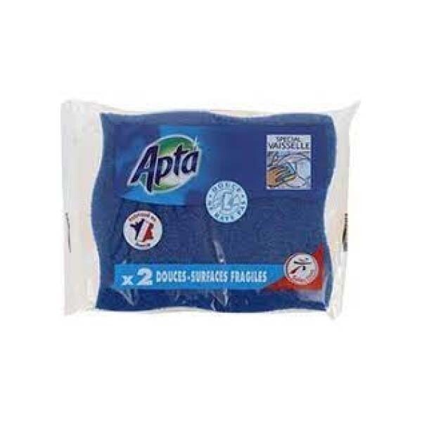 APTA EPONGES COMBINE DOUCES BLUE 16X2CT (084098)