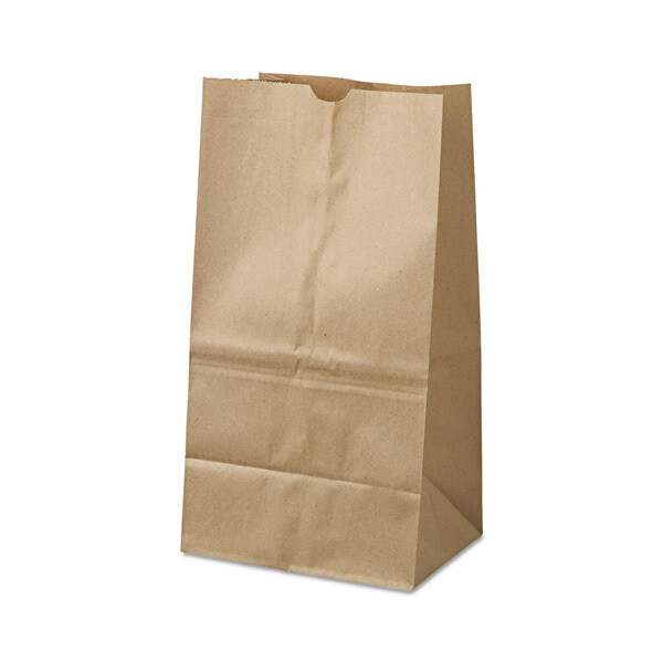 AJM BROWN PAPER BAG 2# 1X500CT